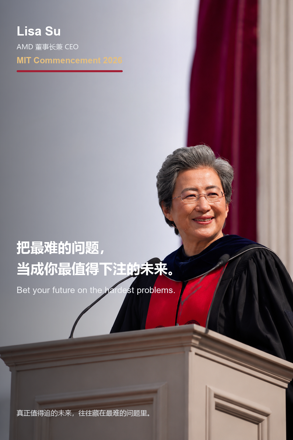 Lisa Su 毕业演讲图卡